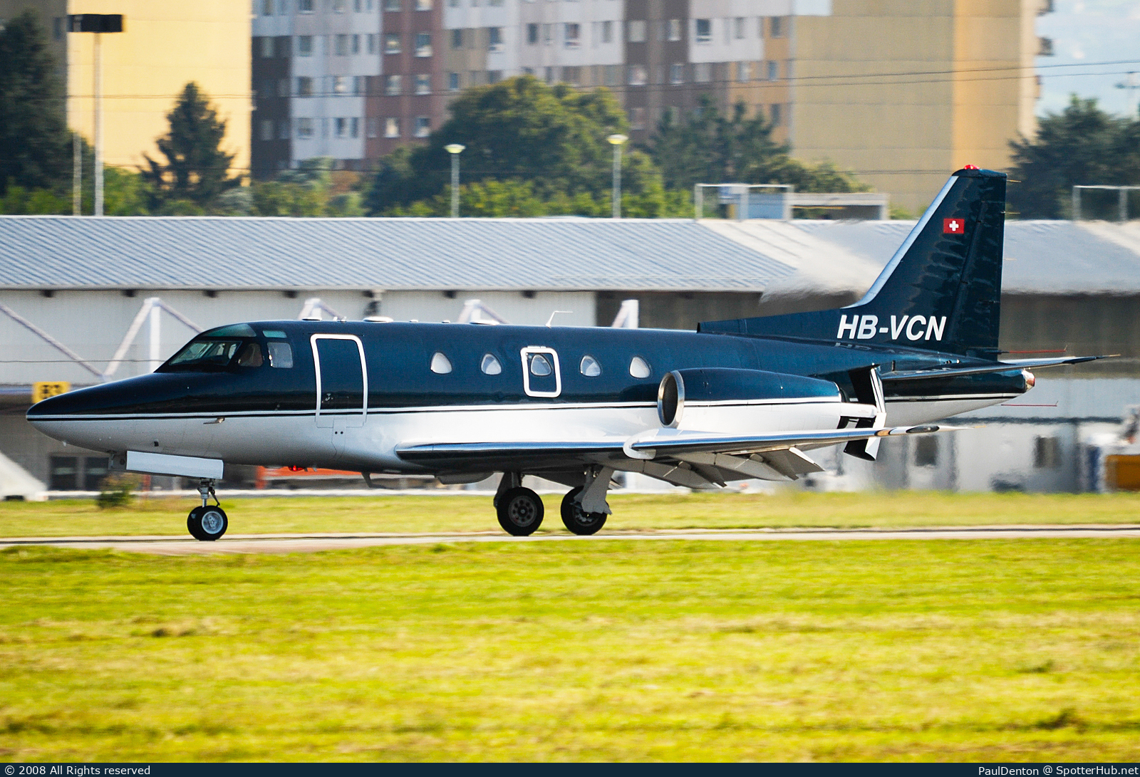 Photo of HB-VCN - North American NA-265-65 Sabreliner operated by Sonnig SA
