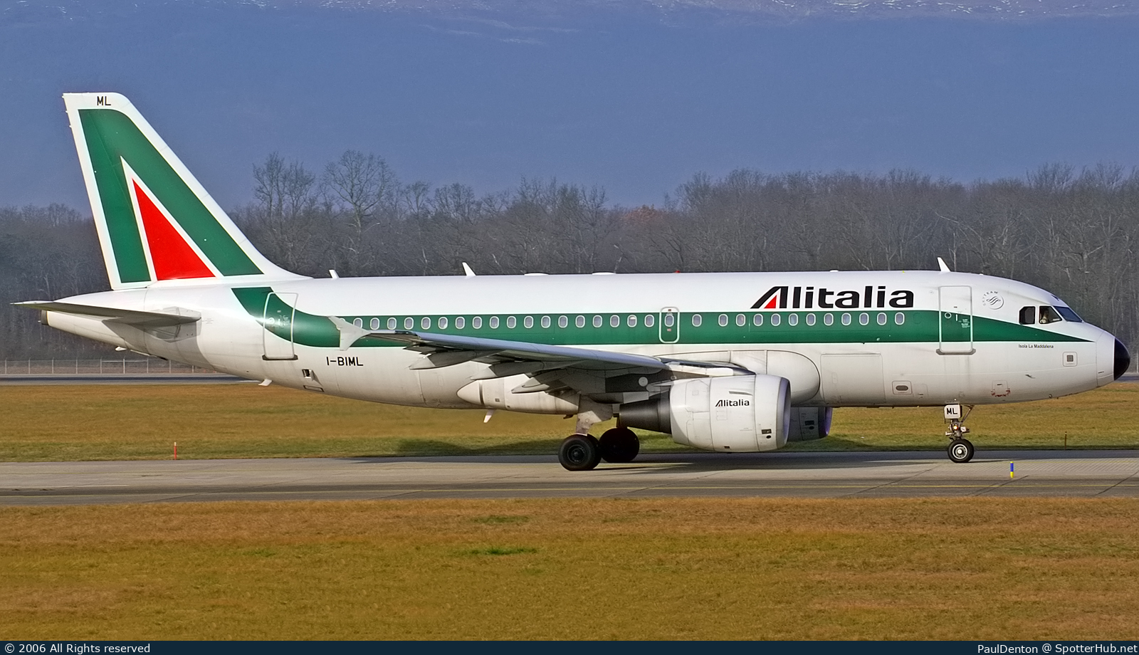 Photo of I-BIML - Airbus A319-112 operated by Alitalia