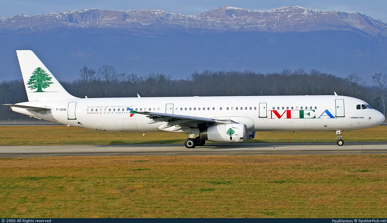 Photo of F-ORMI - Airbus A321-231 operated by MEA Middle East Airlines