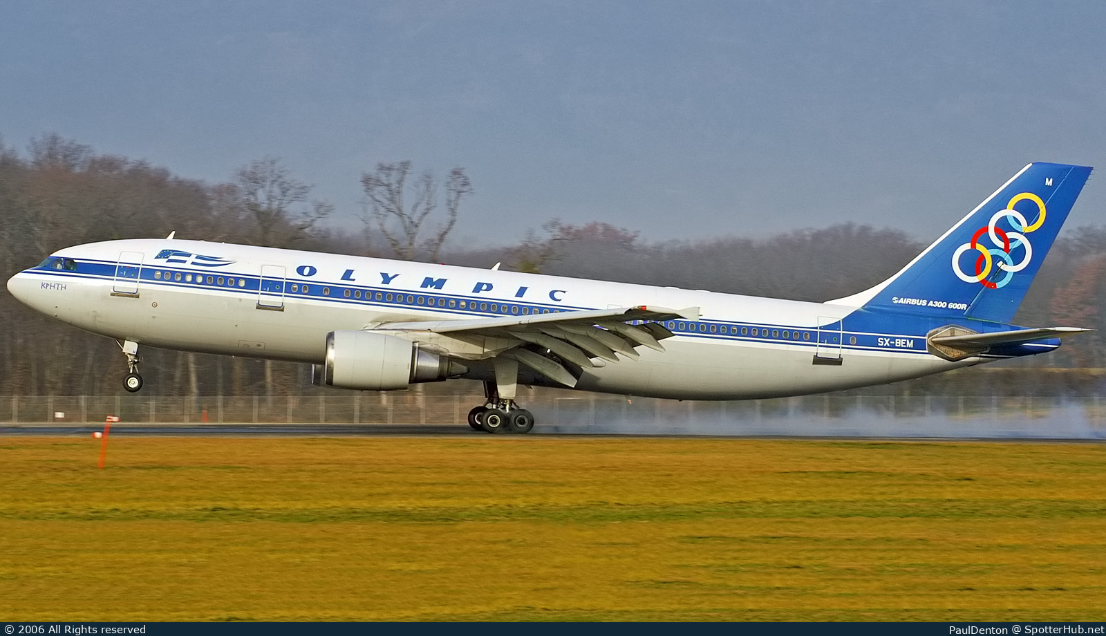 Photo of SX-BEM - Airbus A300B4-605R operated by Olympic Airlines