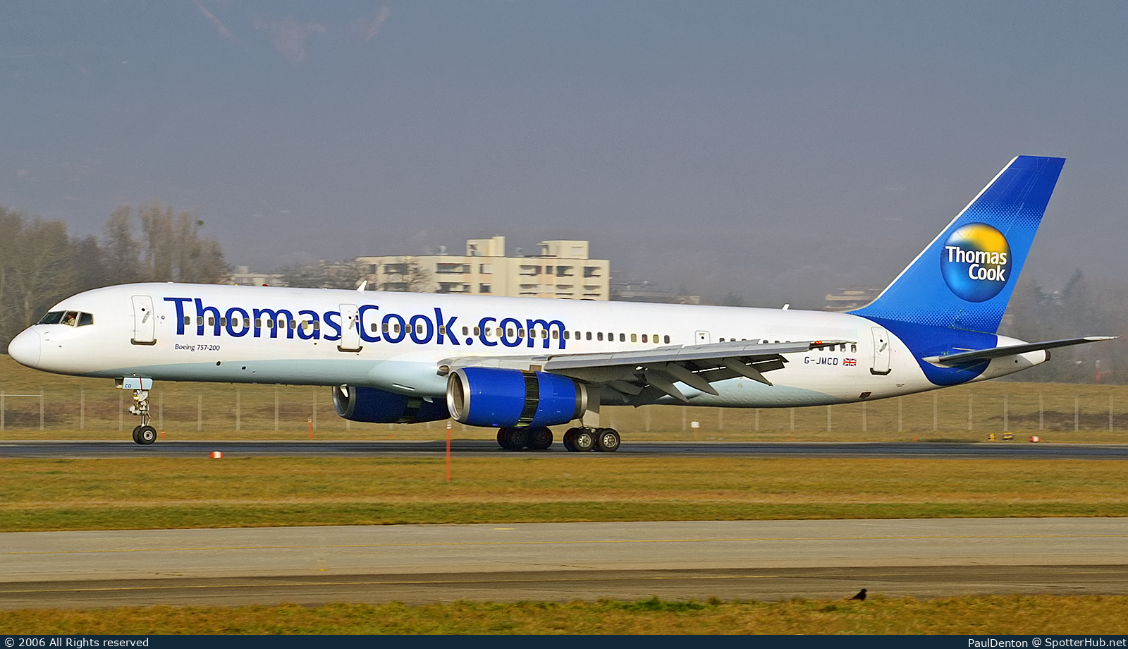 Photo of G-JMCD - Boeing 757-25F operated by Thomas Cook Airlines