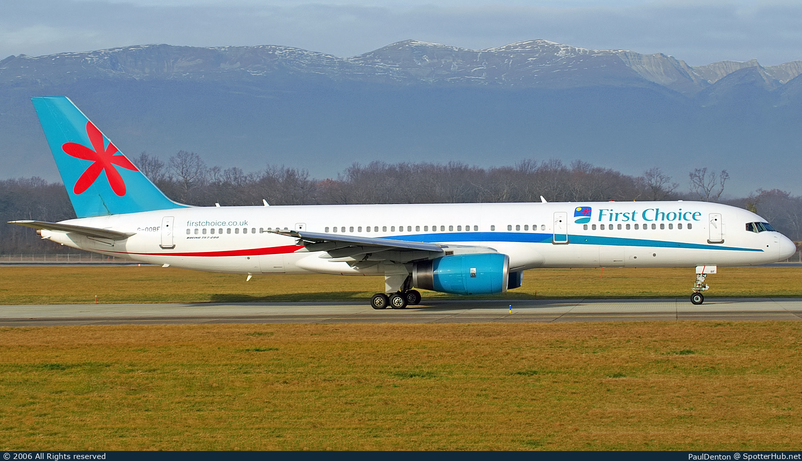 Photo of G-OOBF - Boeing 757-28A operated by First Choice Airways