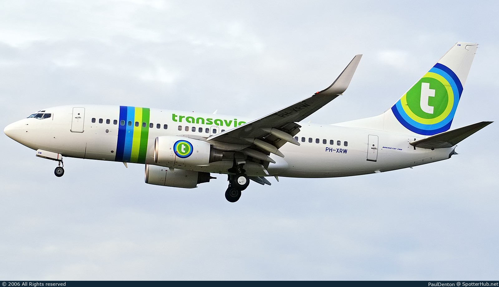 Photo of PH-XRW - Boeing 737-7K2 operated by Transavia