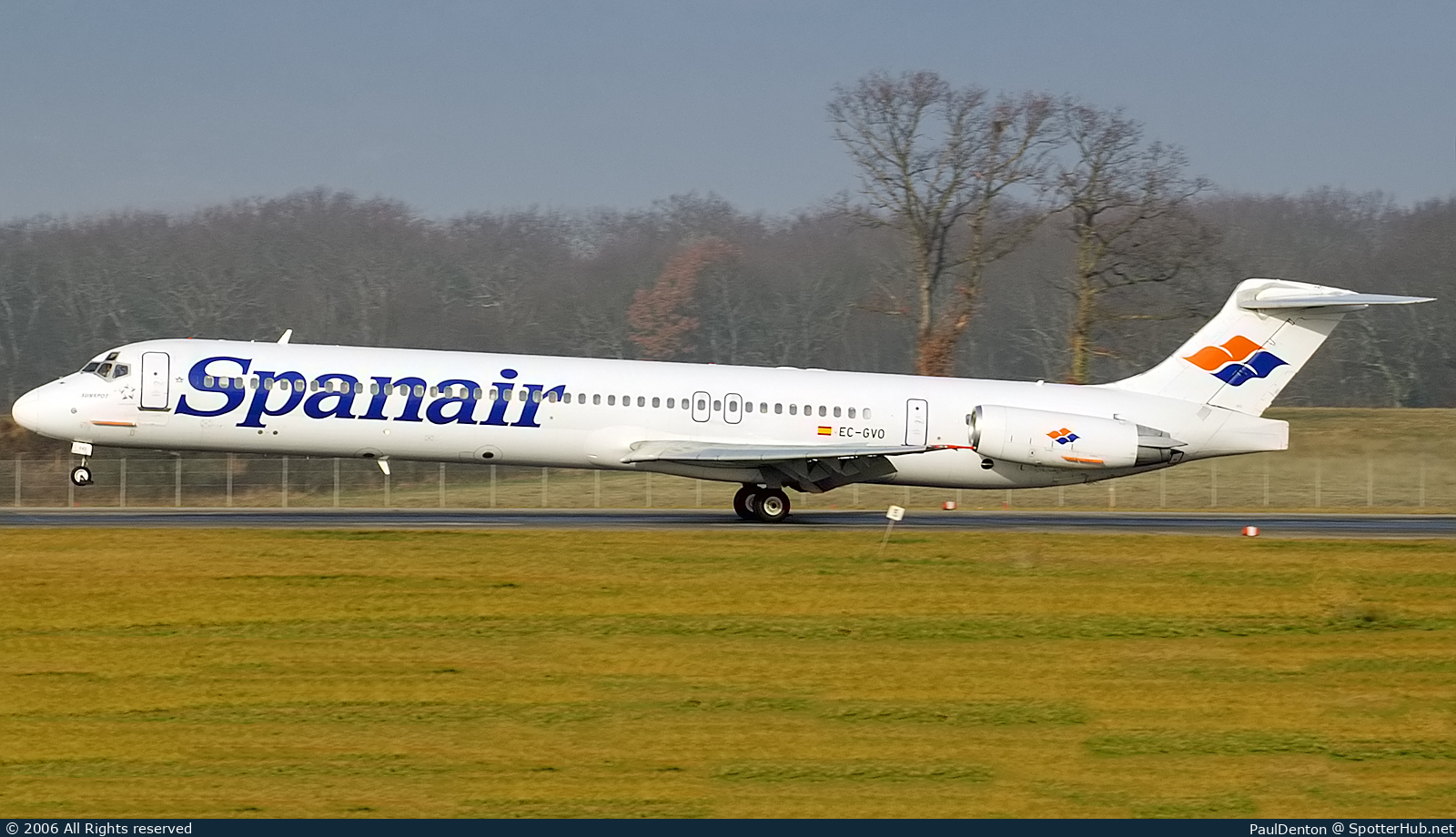 Photo of EC-GVO - McDonnell Douglas MD-83 operated by Spanair