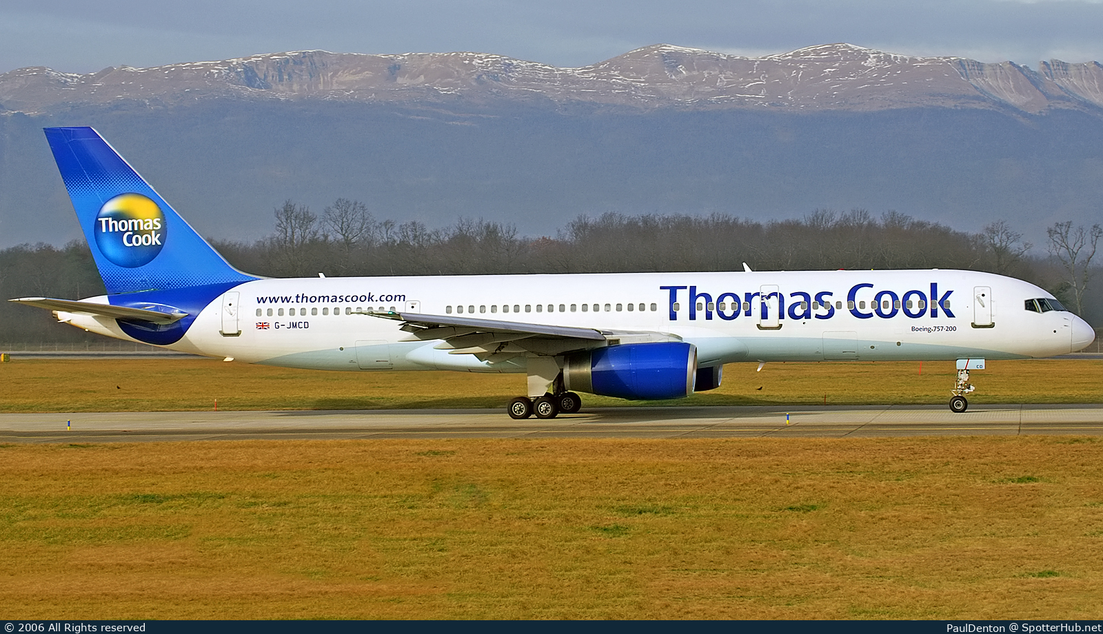 Photo of G-JMCD - Boeing 757-25F operated by Thomas Cook Airlines
