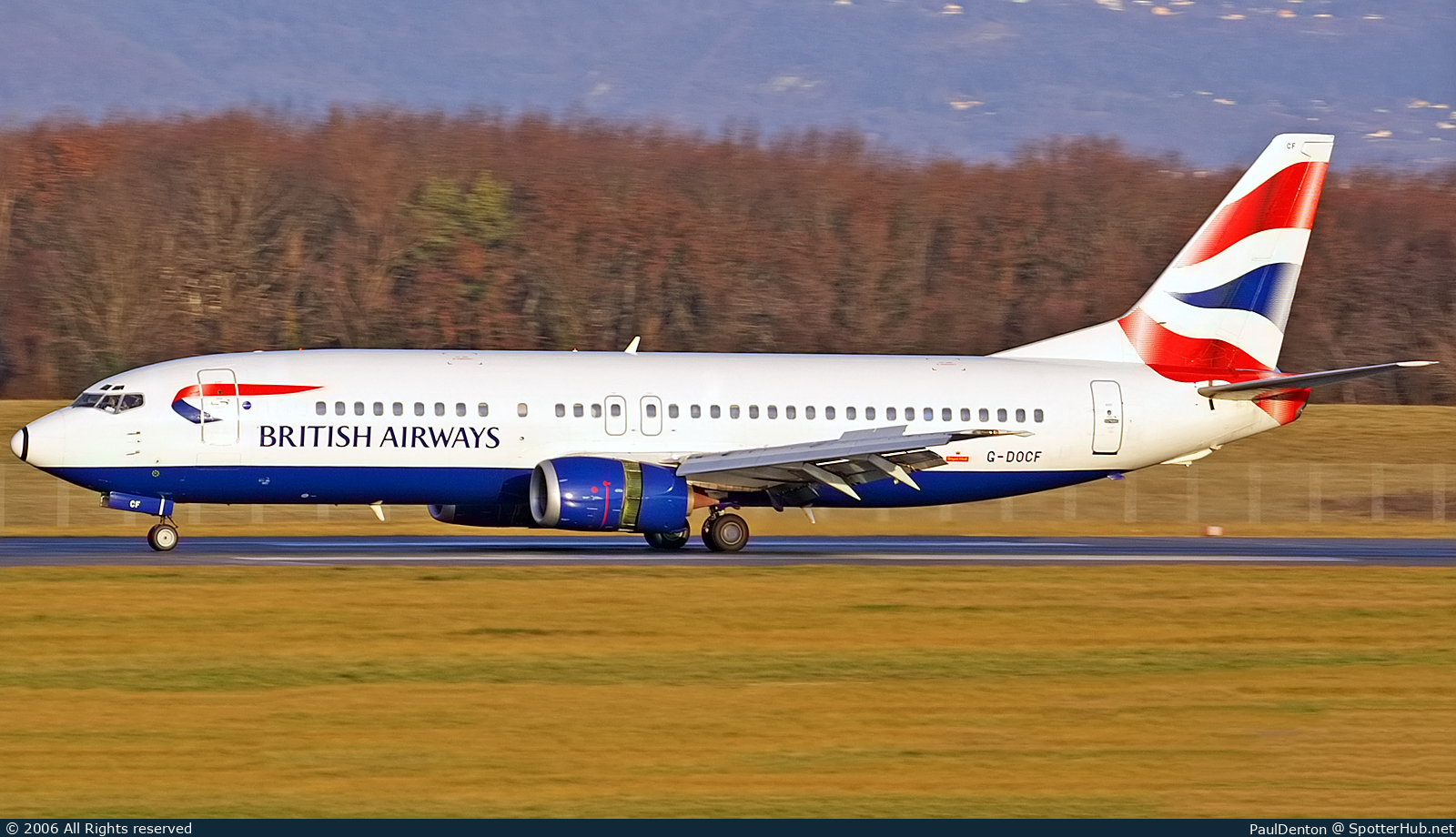 Photo of G-DOCF - Boeing 737-436 operated by British Airways