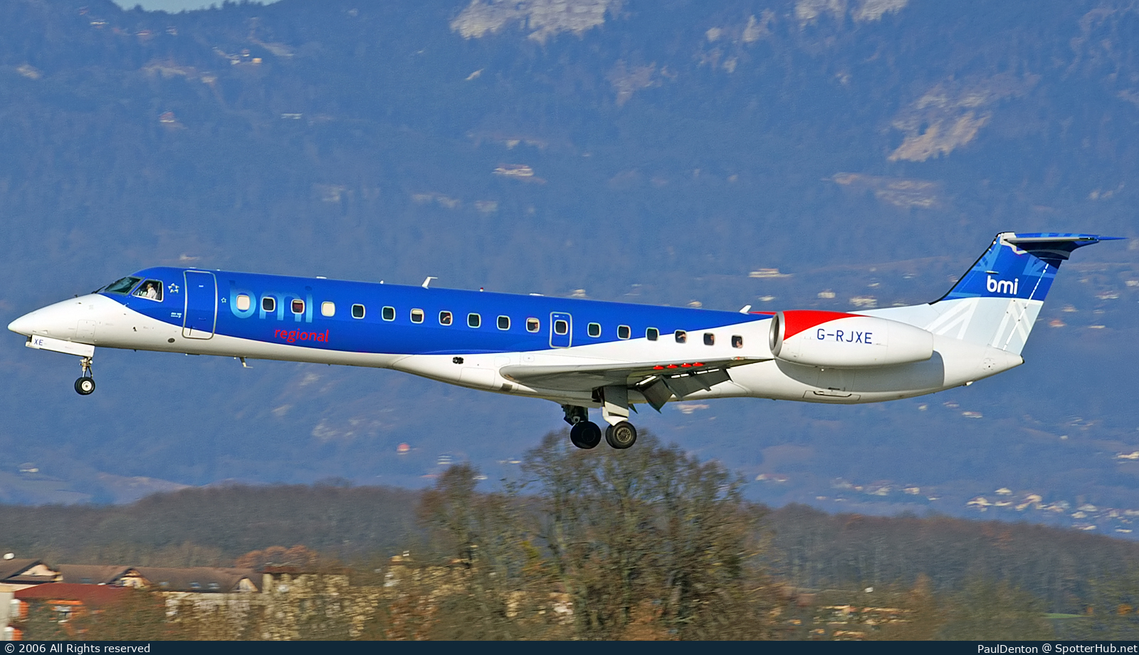 Photo of G-RJXE - Embraer ERJ-145EP operated by bmi Regional