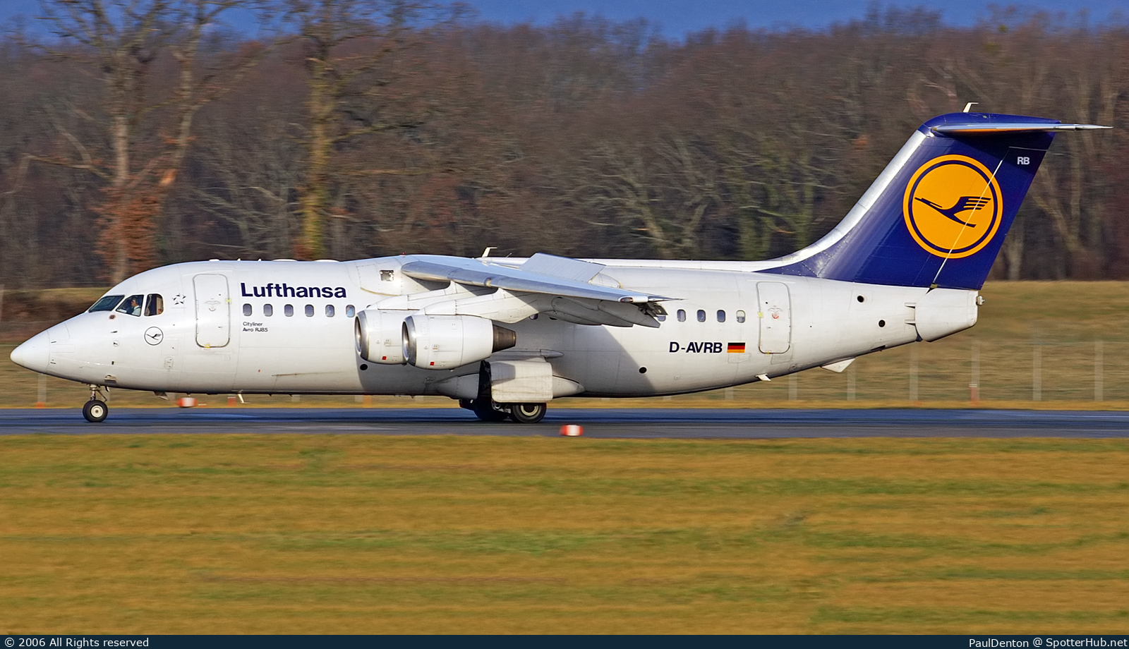 Photo of D-AVRB - British Aerospace Avro RJ85 operated by Lufthansa CityLine