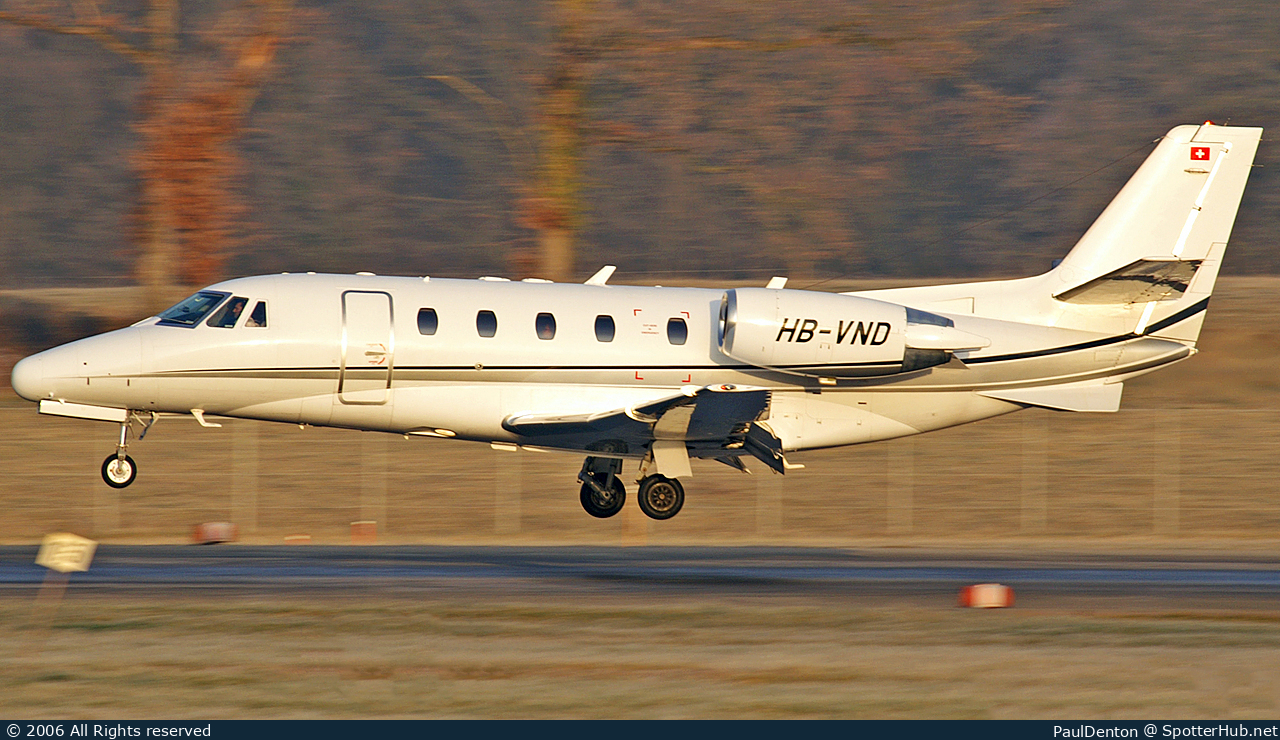 Photo of HB-VND - Cessna 560XL Citation Excel operated by TAG Aviation