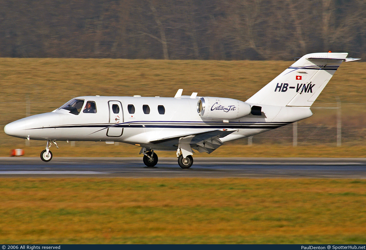 Photo of HB-VNK - Cessna 525 CitationJet CJ1 operated by Jet Aviation Business Jets