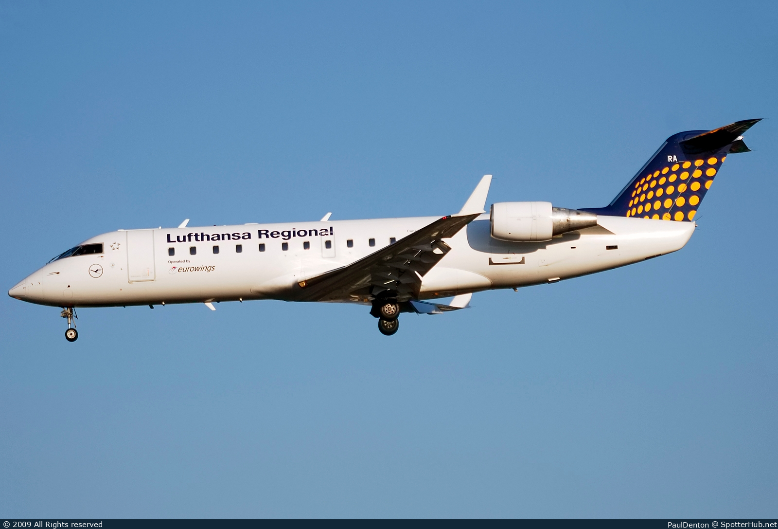 Photo of D-ACRA - Bombardier CRJ-200LR operated by Lufthansa Regional (opb Eurowings)