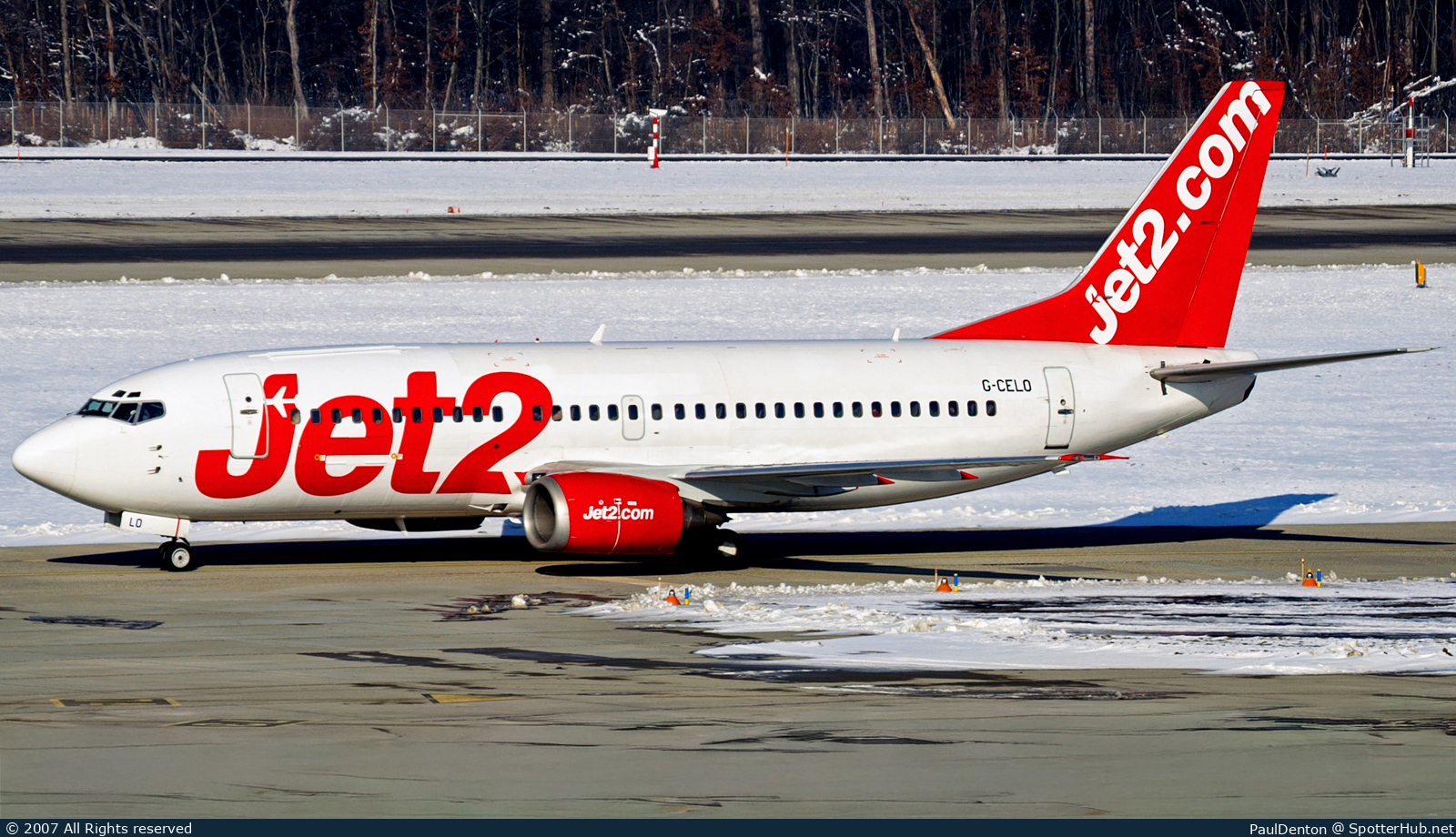 Photo of G-CELO - Boeing 737-33A(QC) operated by Jet2