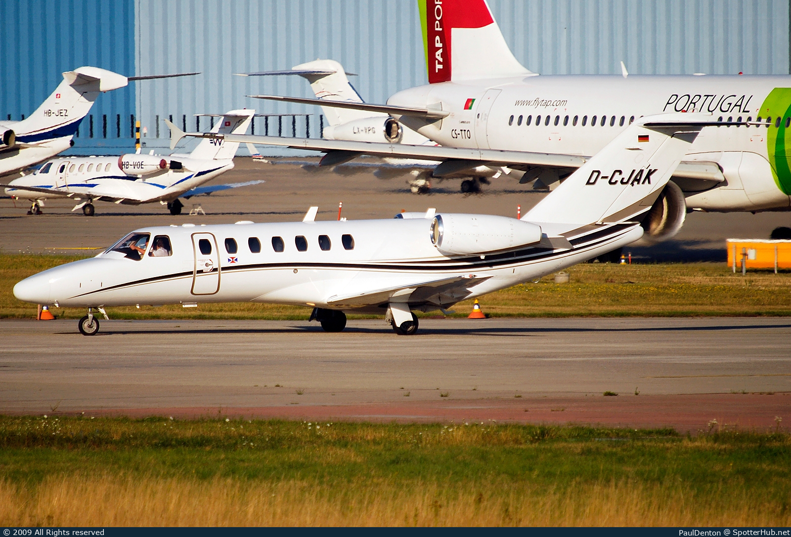 Photo of D-CJAK - Cessna 525B CitationJet CJ3 operated by HTM Jet Service
