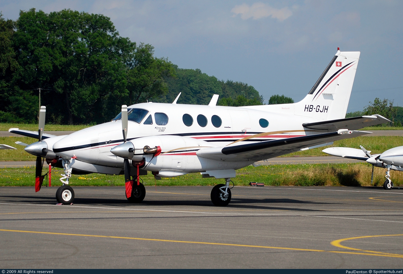 Photo of HB-GJH - Beechcraft C90 King Air operated by Flying Devil