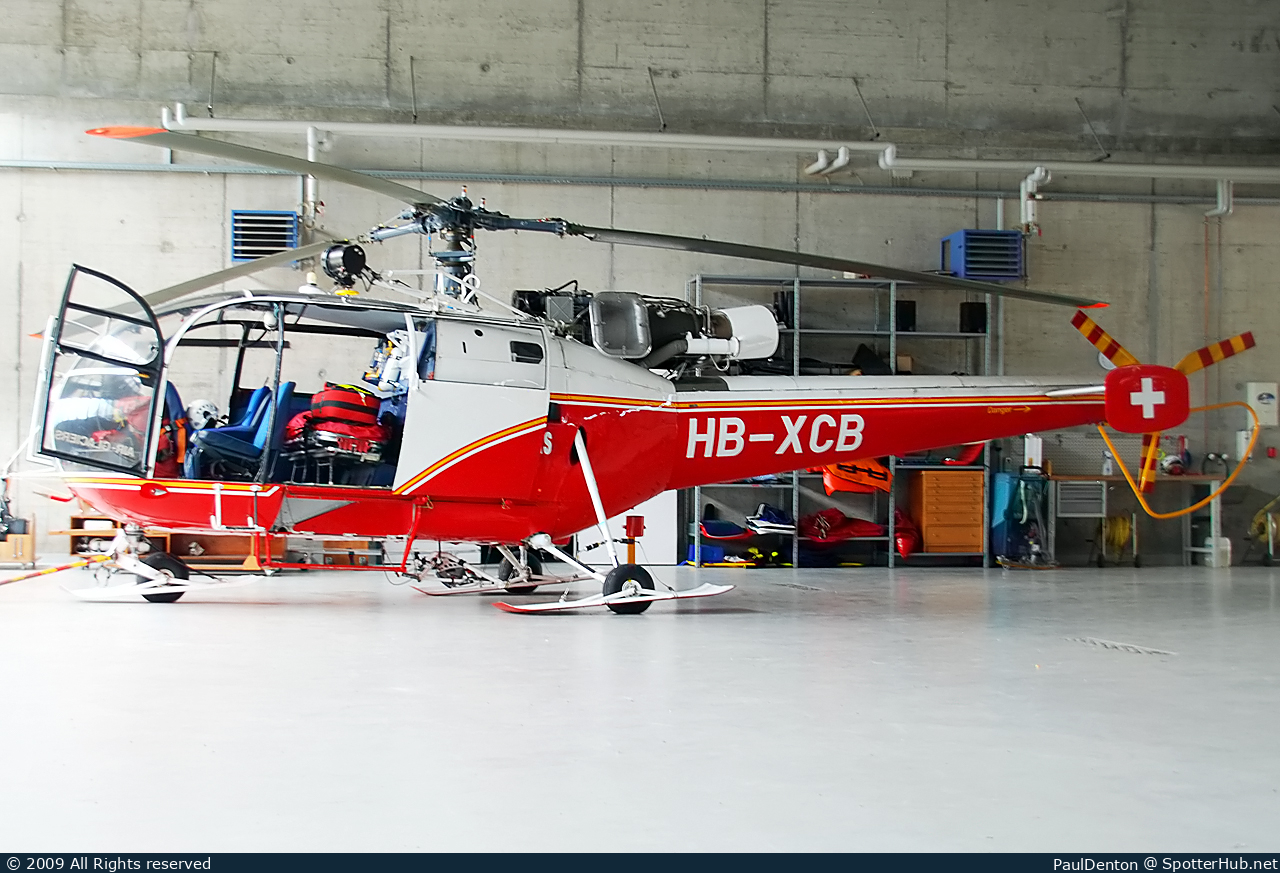 Photo of HB-XCB - Aérospatiale SA316B Alouette III operated by Air Glaciers