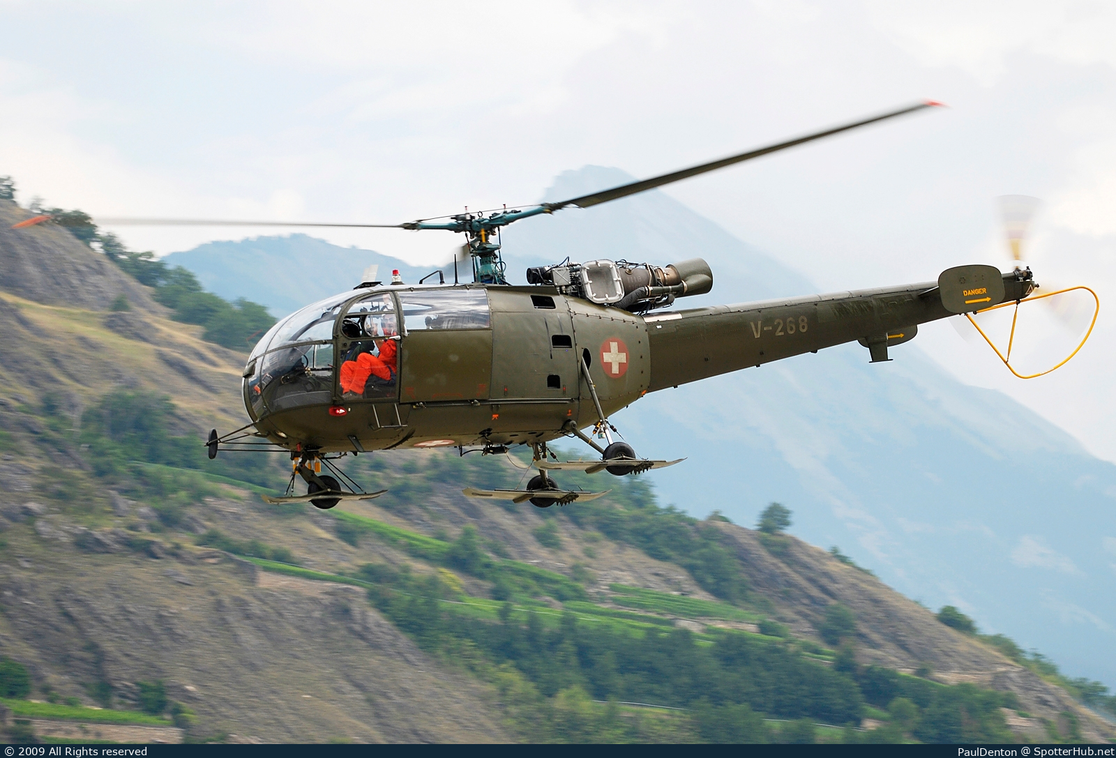 Photo of V-268 - Aérospatiale SA316B Alouette III operated by Swiss Air Force