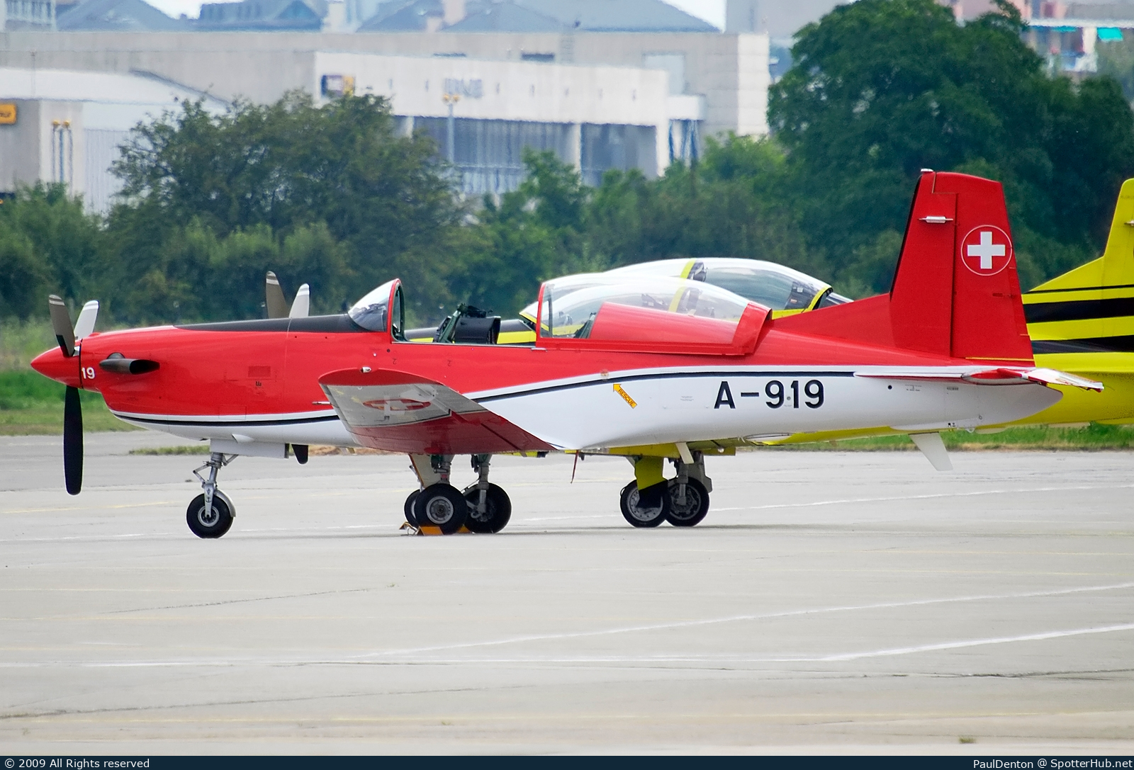 Photo of A-919 - Pilatus PC-7 operated by Swiss Air Force