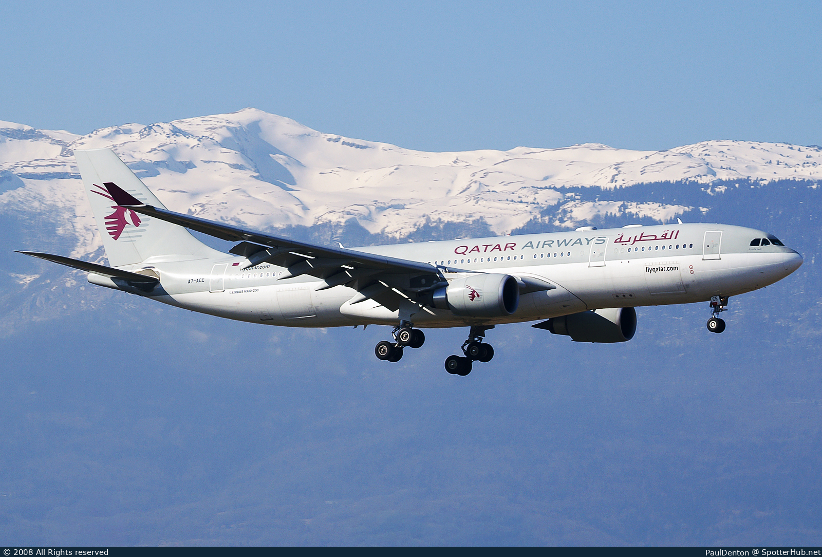 Photo of A7-ACE - Airbus A330-202 operated by Qatar Airways
