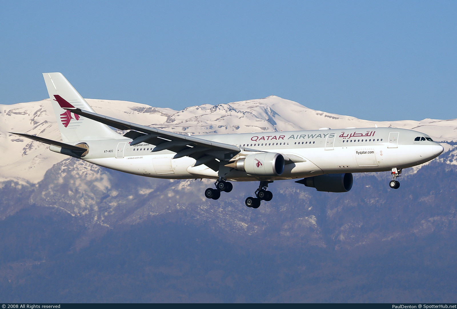 Photo of A7-ACC - Airbus A330-202 operated by Qatar Airways