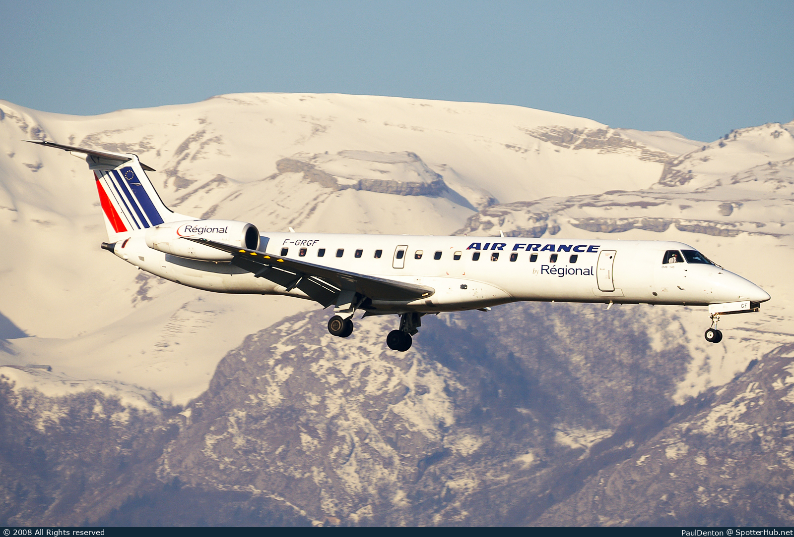 Photo of F-GRGF - Embraer ERJ-145EP operated by Air France (opb Régional)