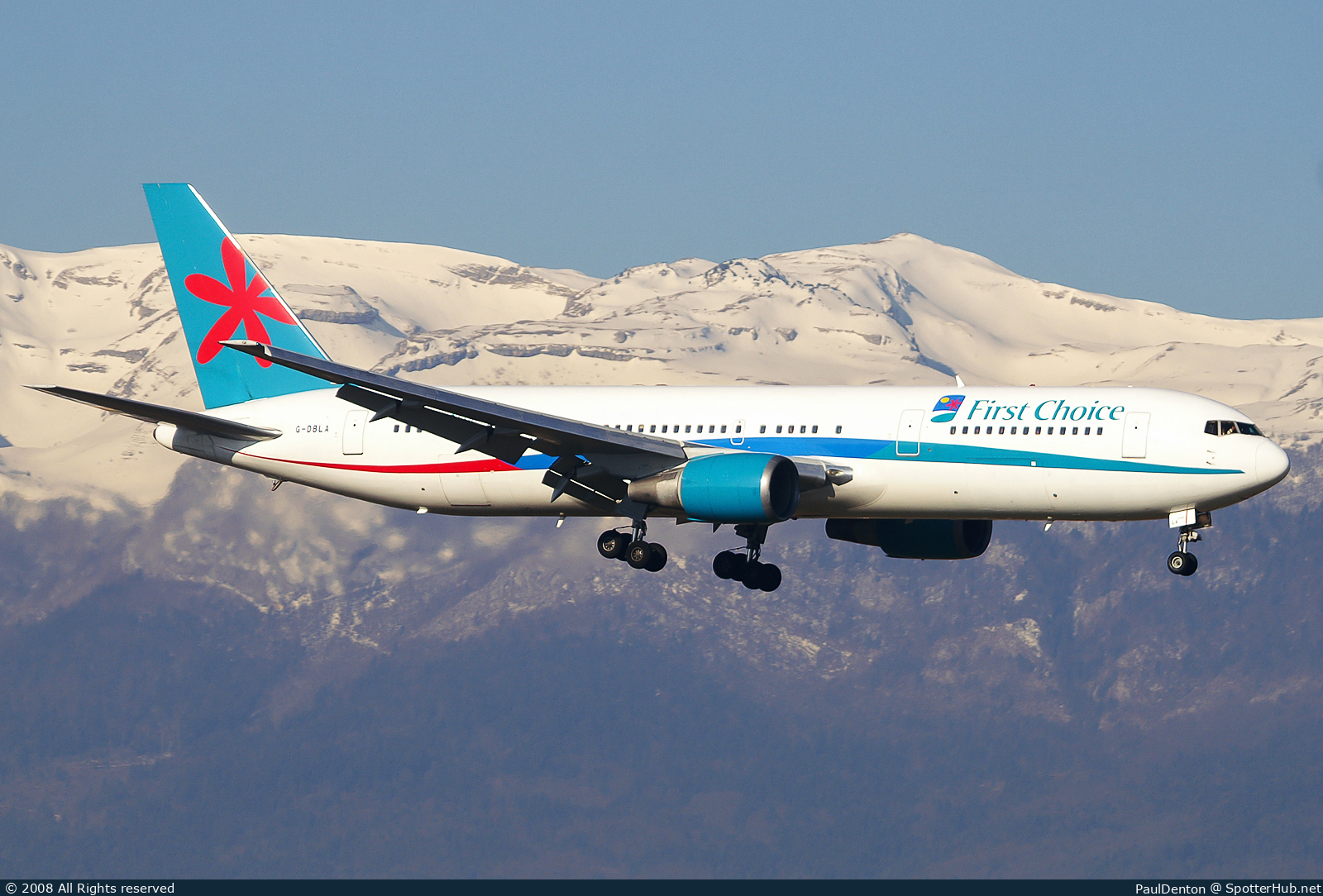 Photo of G-DBLA - Boeing 767-35E(ER) operated by First Choice Airways