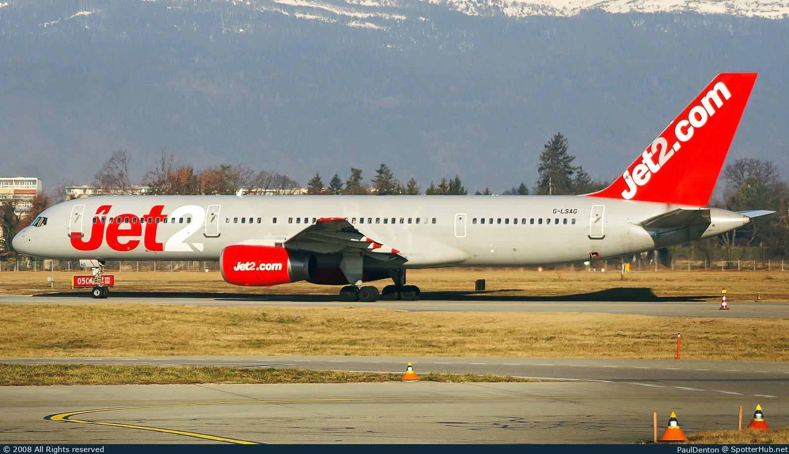 Photo of G-LSAG - Boeing 757-21B operated by Jet2