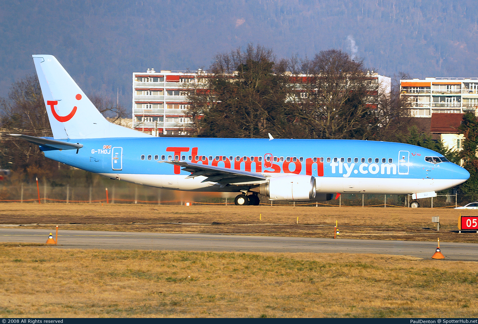 Photo of G-THOJ - Boeing 737-36Q operated by Thomsonfly
