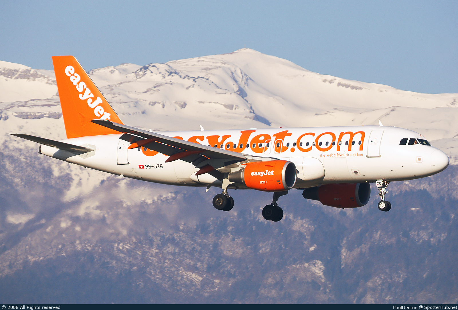 Photo of HB-JZG - Airbus A319-111 operated by easyJet Switzerland