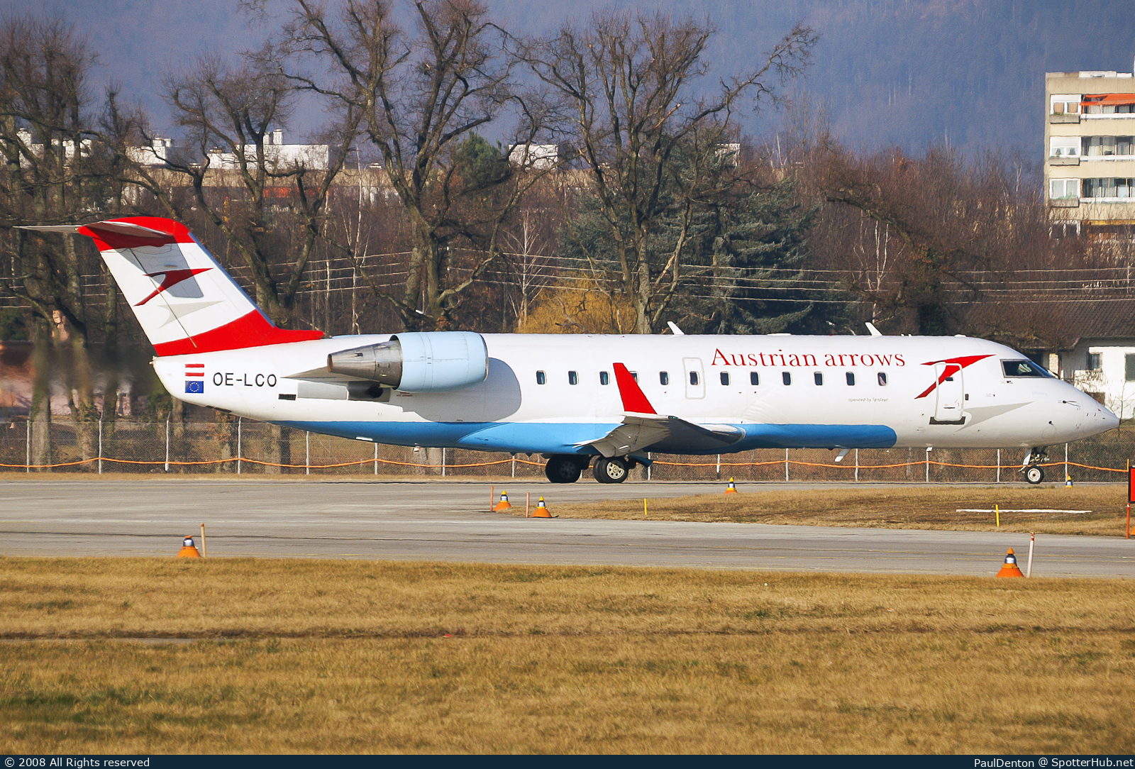 Photo of OE-LCO - Bombardier CRJ-200LR operated by Austrian Arrows (opb Tyrolean Airways)
