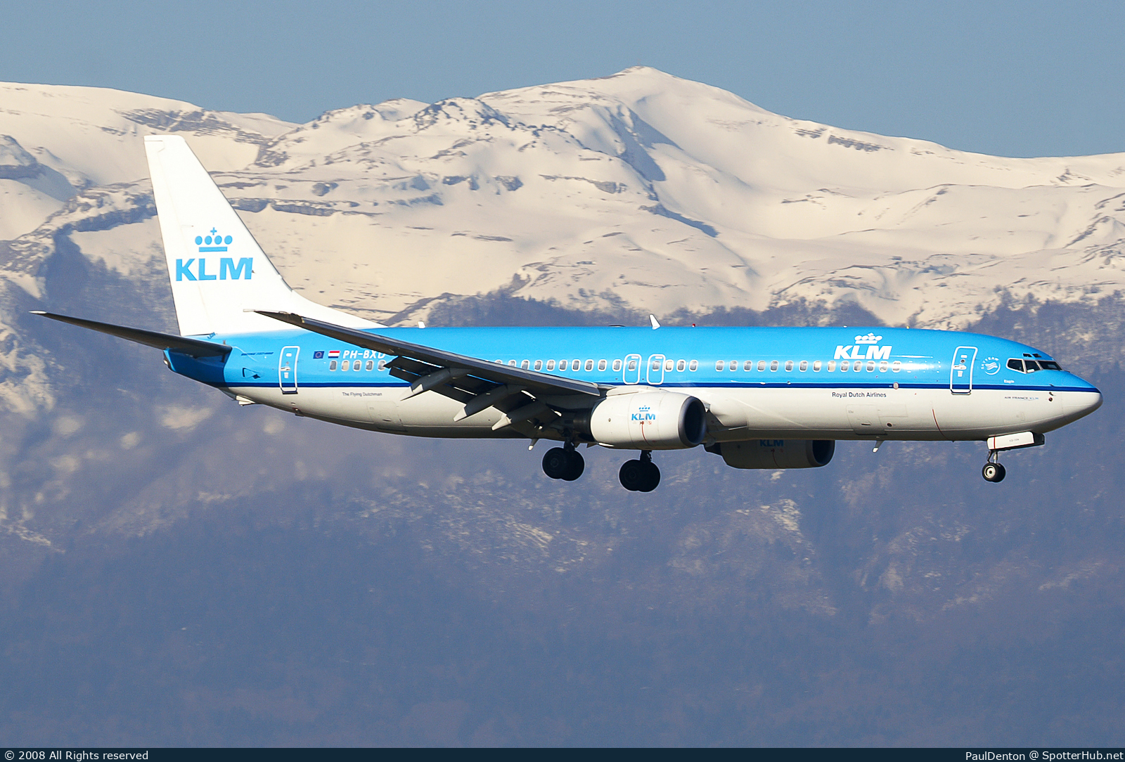 Photo of PH-BXD - Boeing 737-8K2 operated by KLM Royal Dutch Airlines