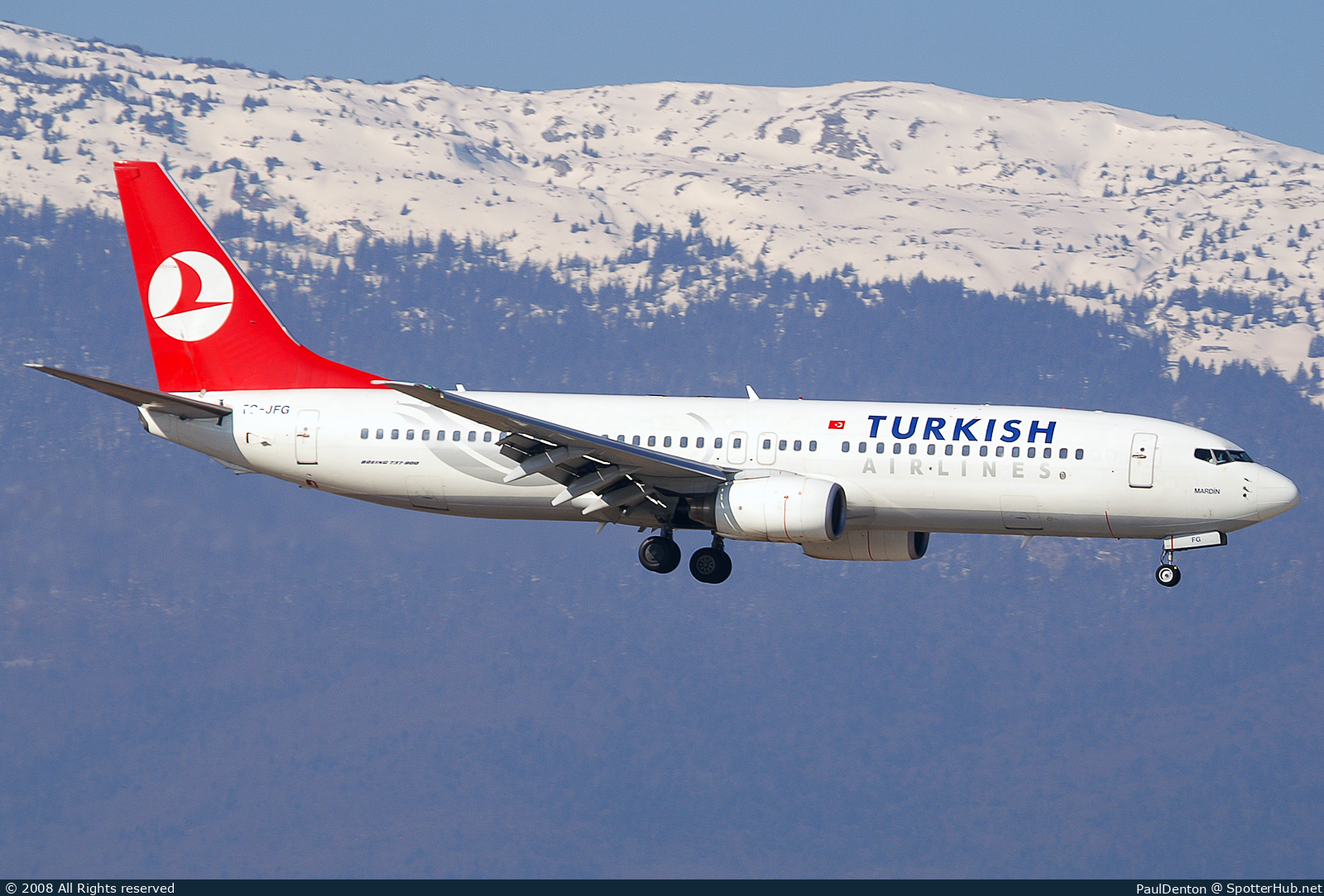 Photo of TC-JFG - Boeing 737-8F2 operated by Turkish Airlines