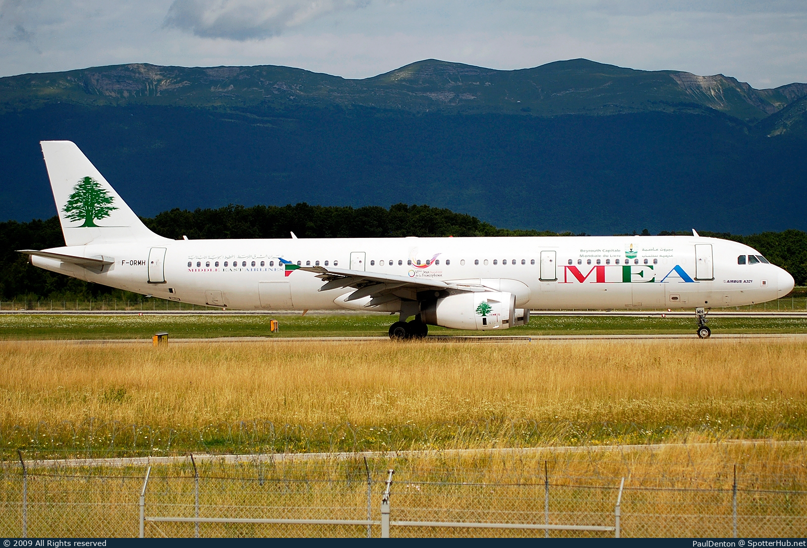 Photo of F-ORMH - Airbus A321-231 operated by MEA Middle East Airlines