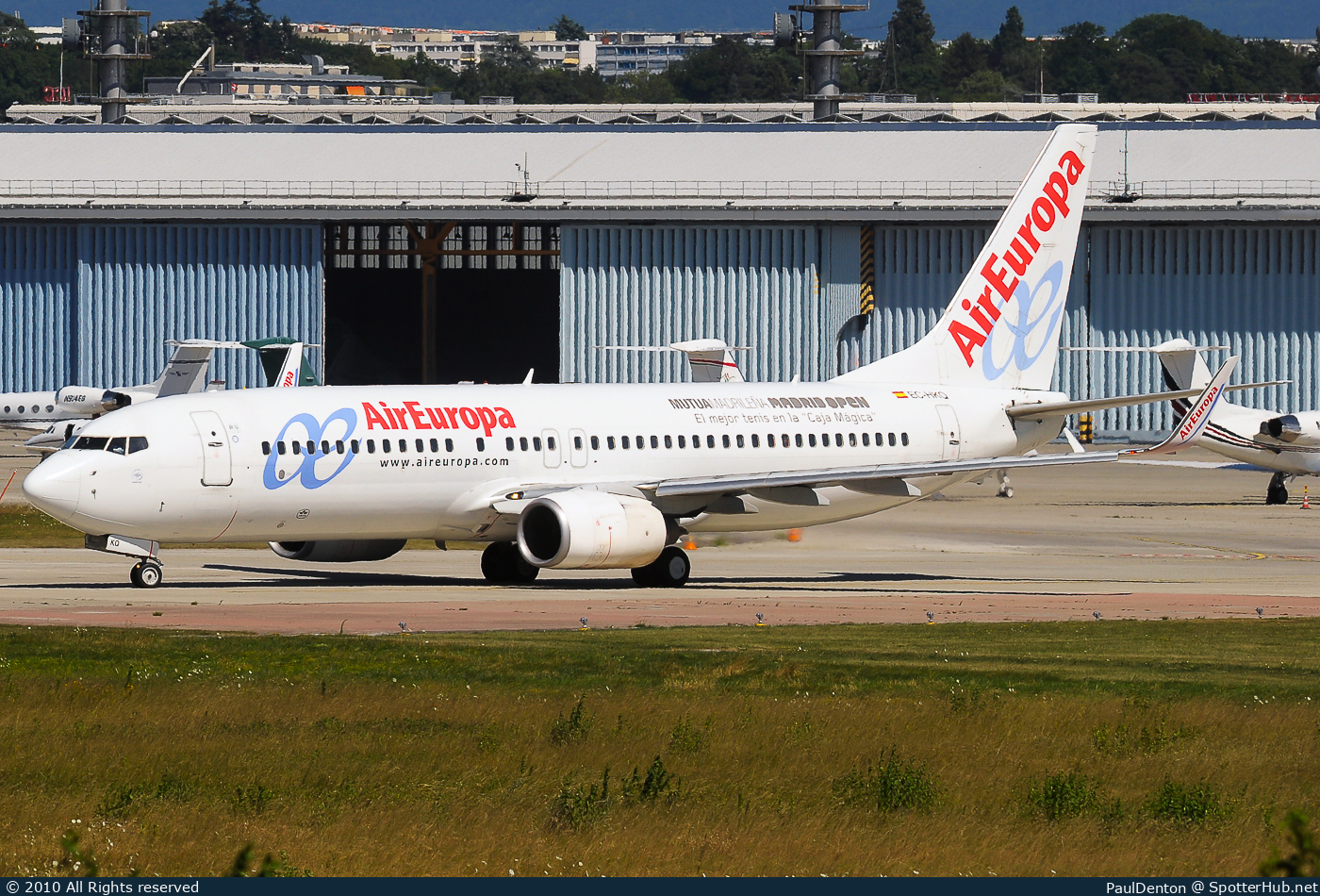 Photo of EC-HKQ - Boeing 737-85P operated by Air Europa
