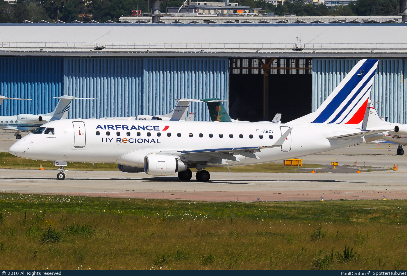 Photo of F-HBXI - Embraer ERJ-170STD operated by Air France (opb Régional)