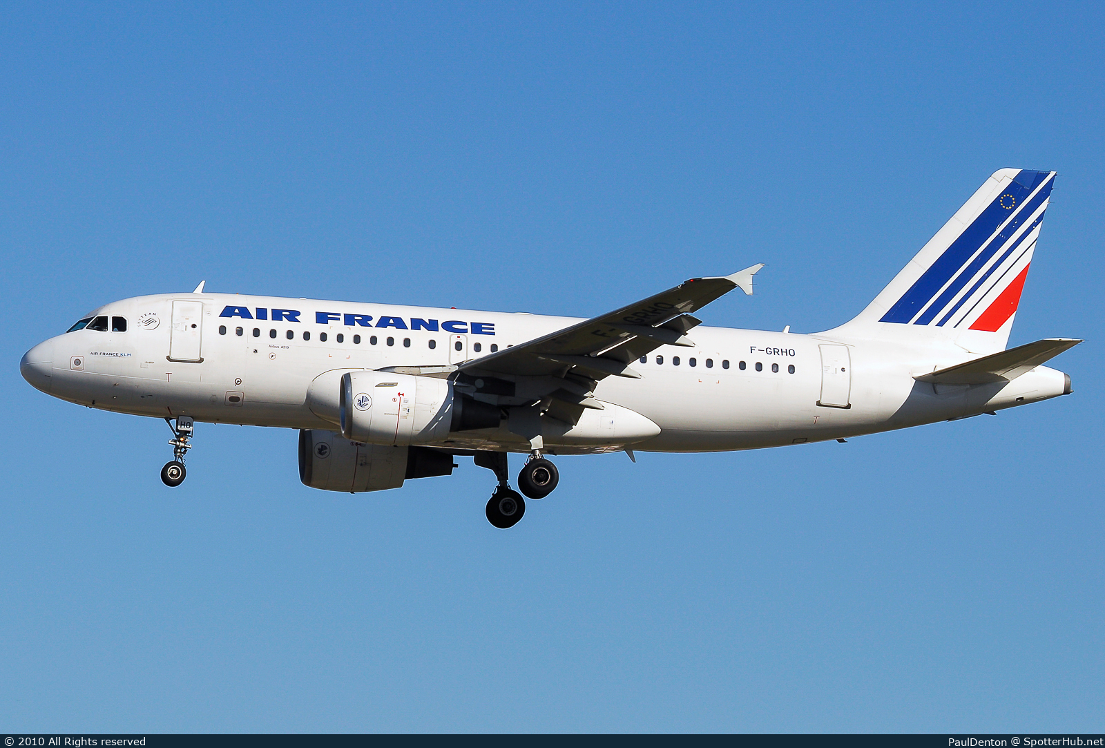 Photo of F-GRHO - Airbus A319-111 operated by Air France
