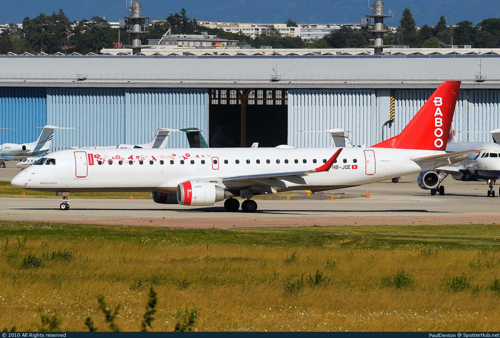 Photo of HB-JQE - Embraer ERJ-190LR operated by Flybaboo