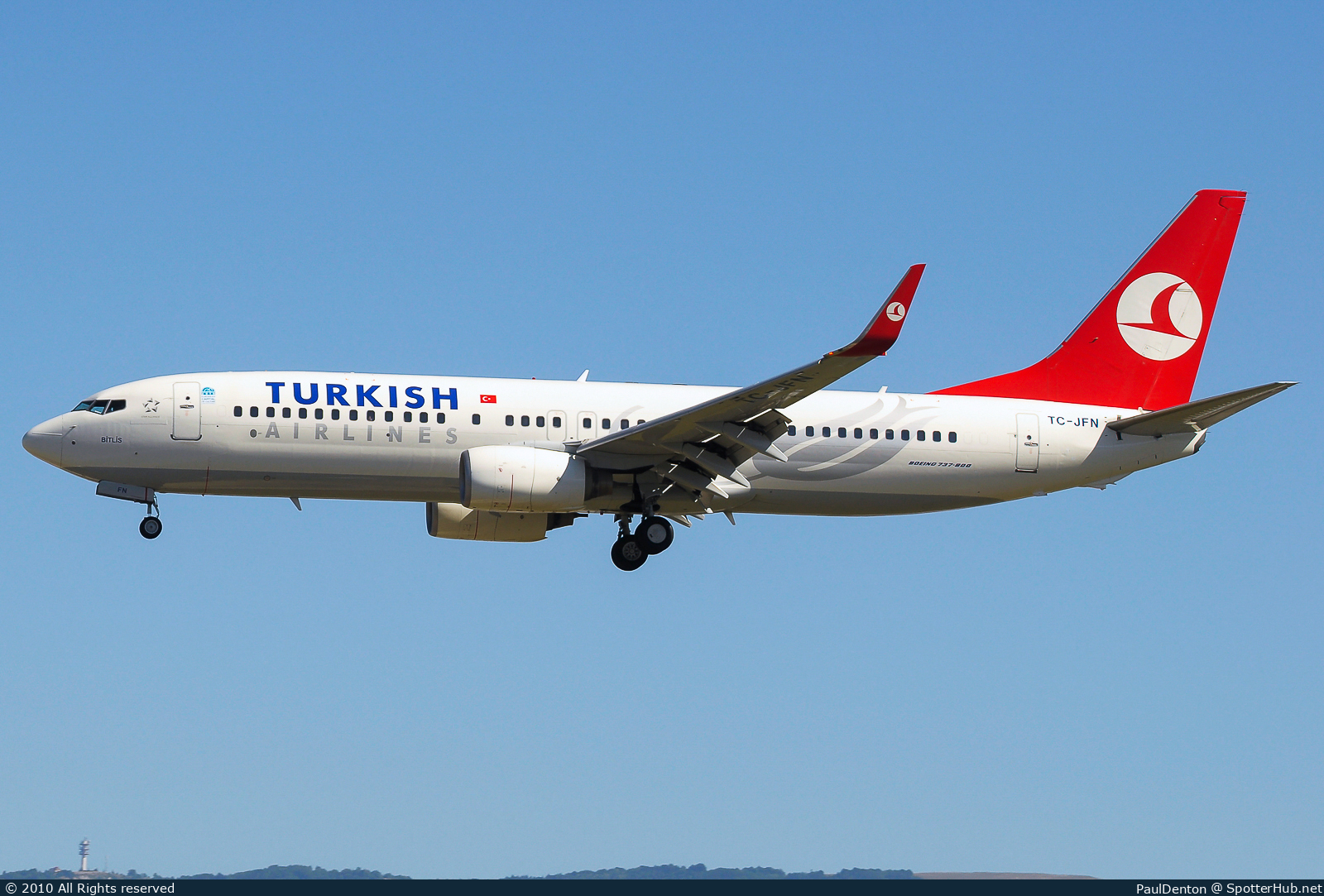 Photo of TC-JFN - Boeing 737-8F2 operated by Turkish Airlines