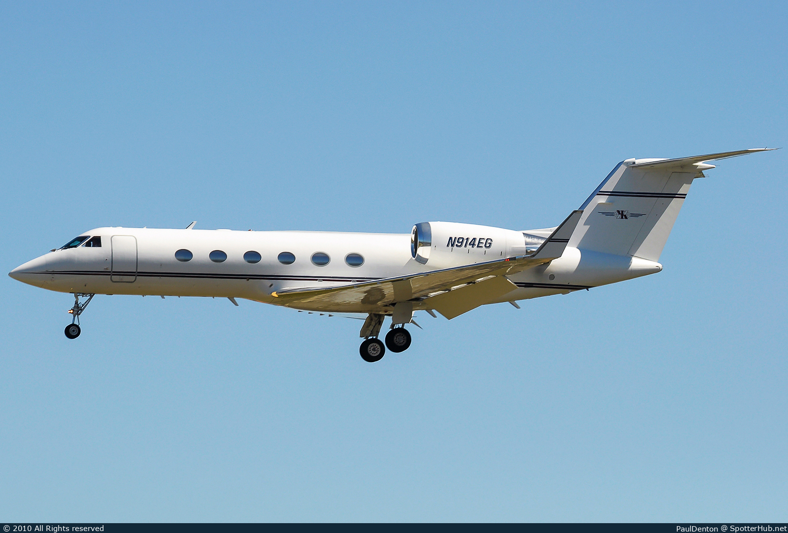 Photo of N914EG - Gulfstream GIV operated by Krystal Air