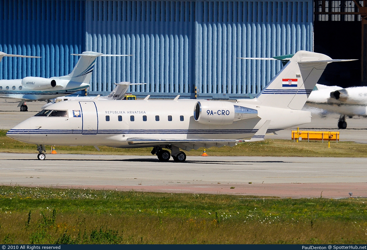 Photo of 9A-CRO - Bombardier Challenger 604 operated by Government of Croatia