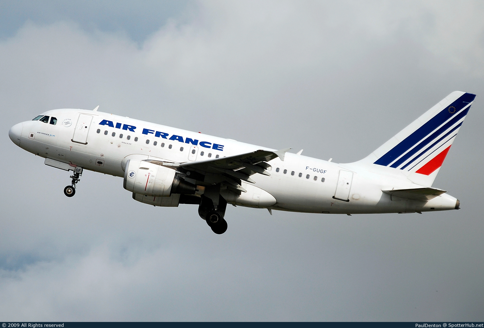 Photo of F-GUGF - Airbus A318-111 operated by Air France