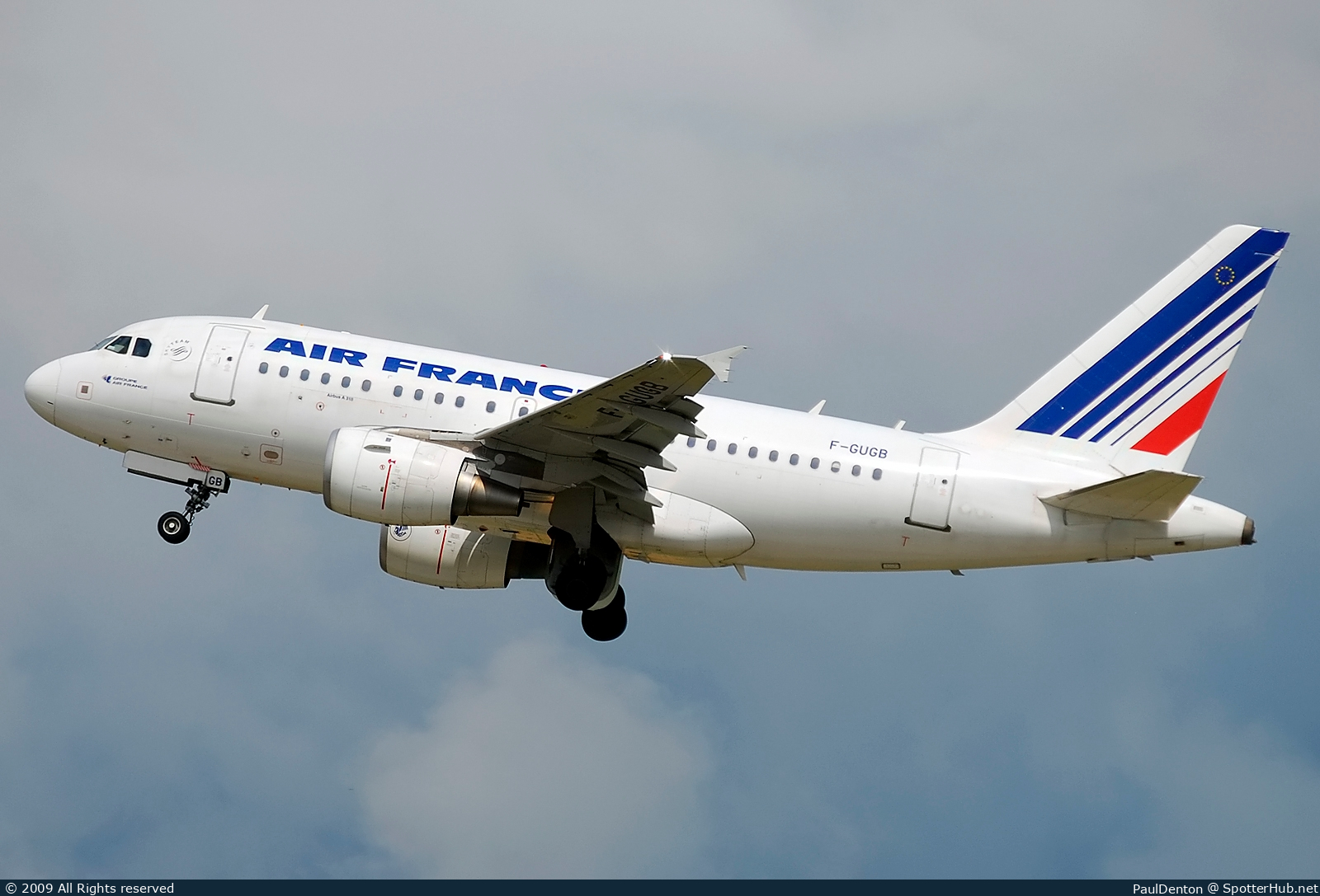 Photo of F-GUGB - Airbus A318-111 operated by Air France