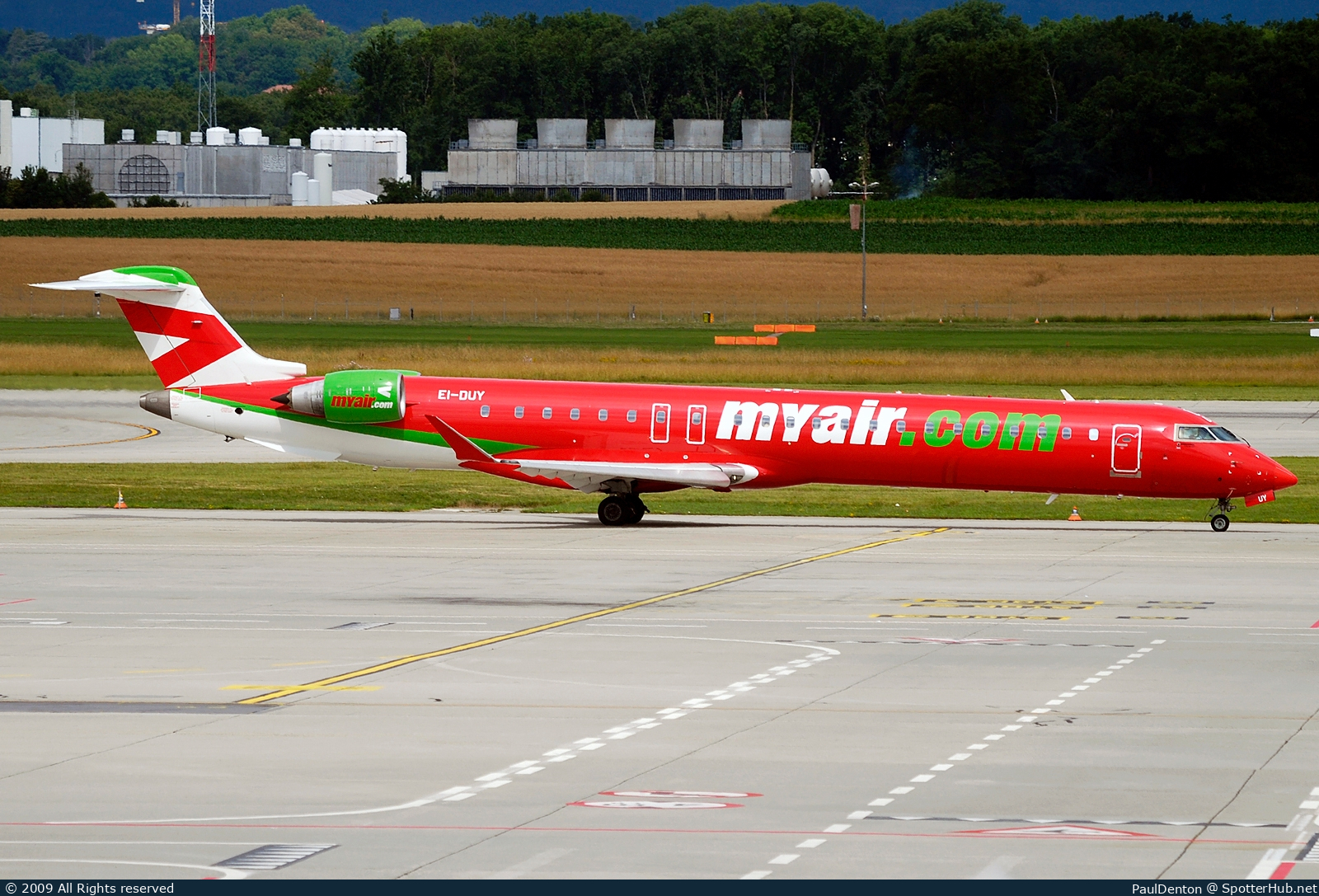 Photo of EI-DUY - Bombardier CRJ-900ER operated by MyAir