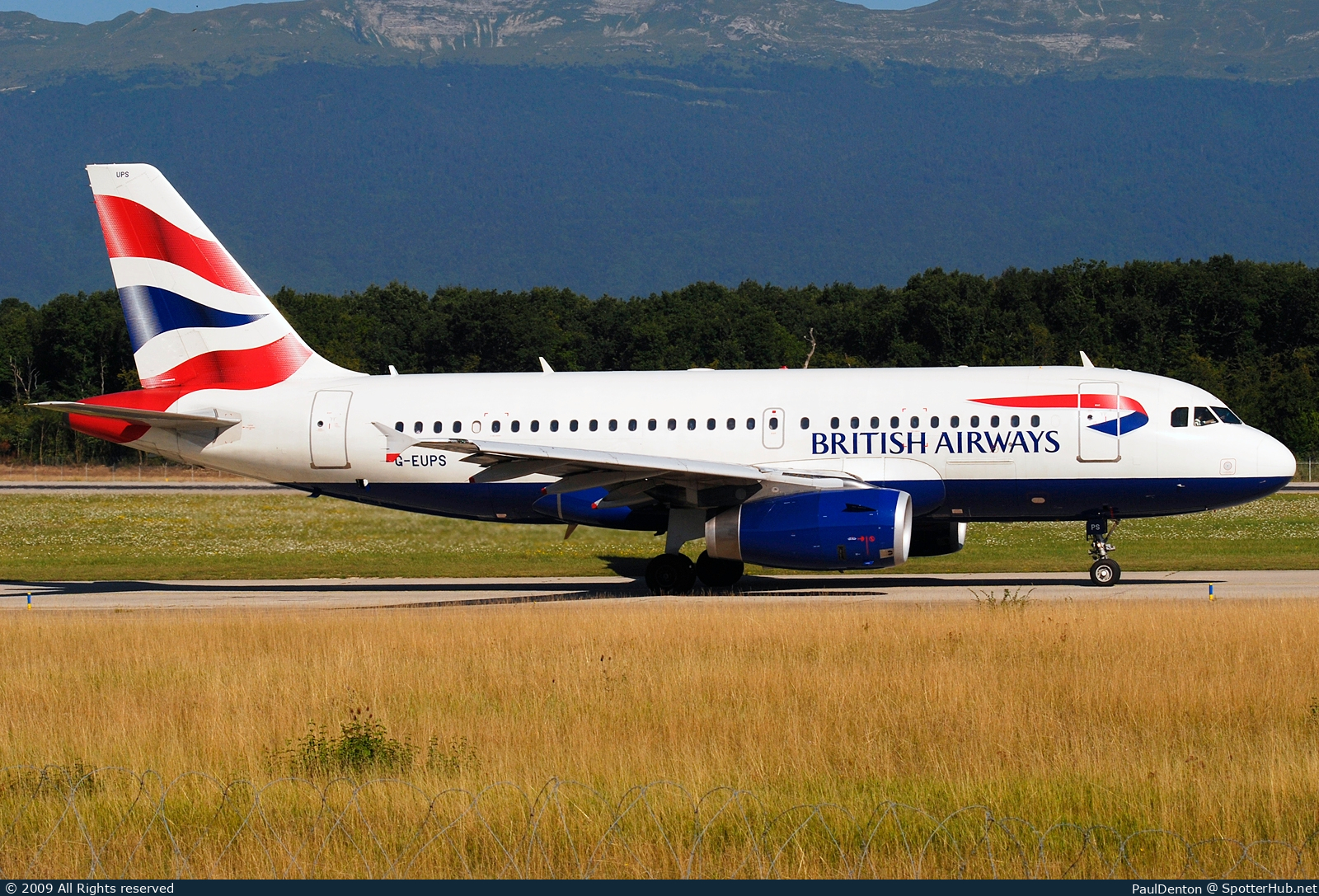 Photo of G-EUPS - Airbus A319-131 operated by British Airways