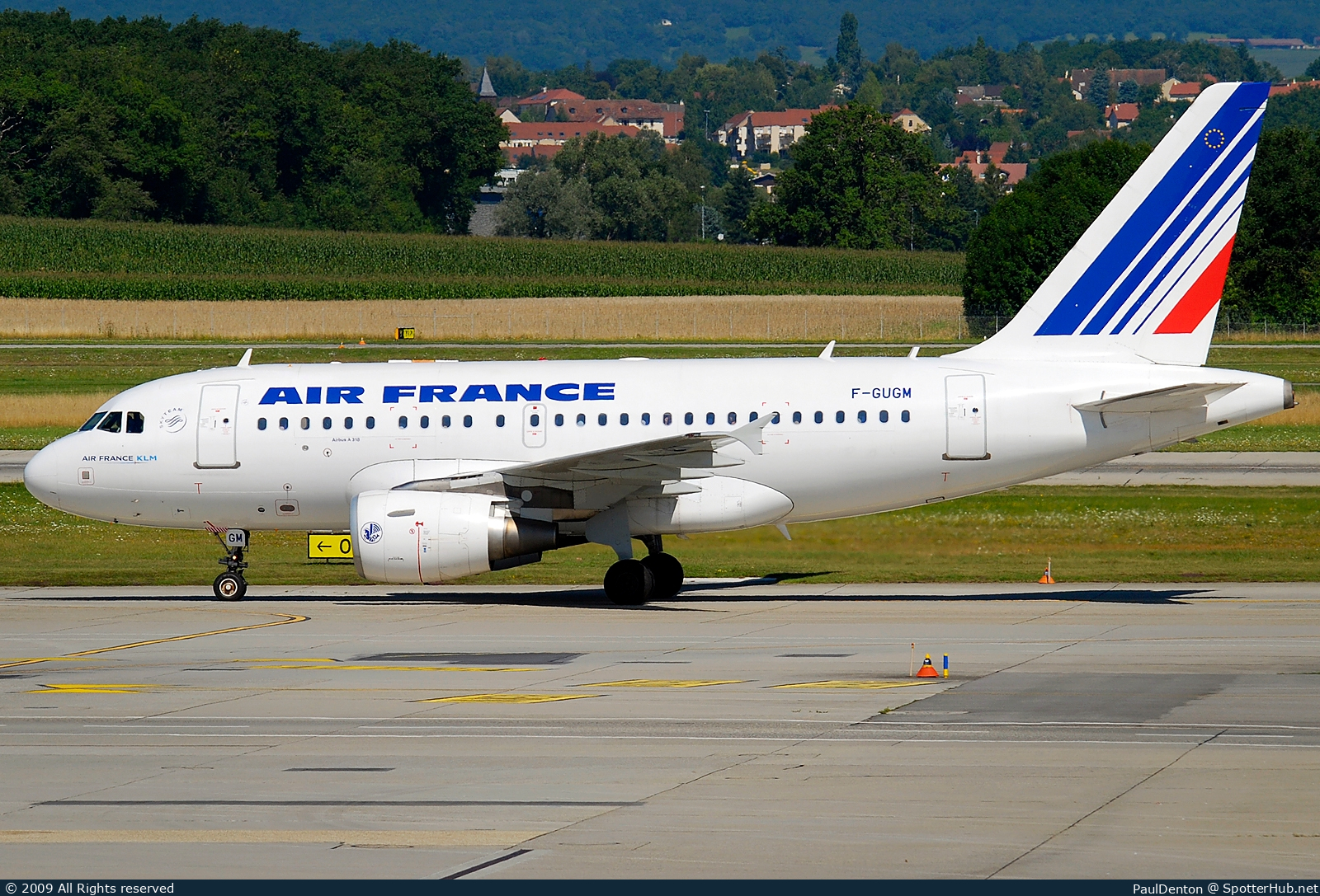 Photo of F-GUGM - Airbus A318-111 operated by Air France