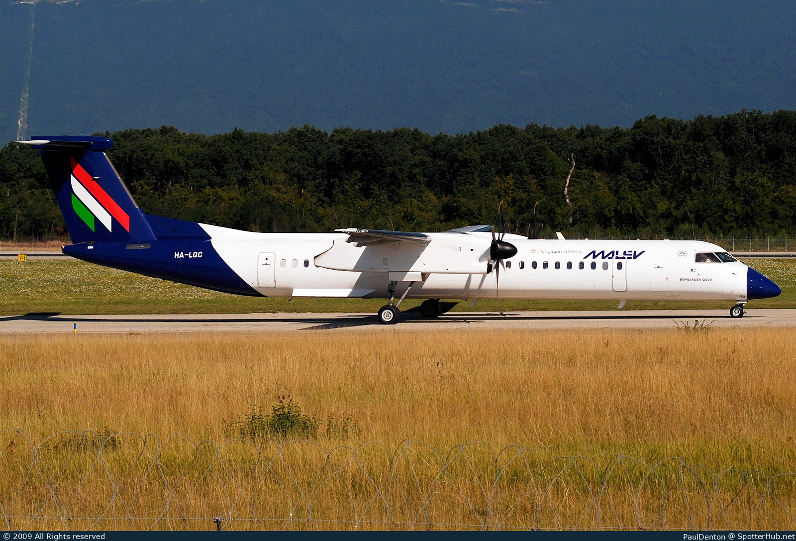 Photo of HA-LQC - Bombardier DHC-8-402 Dash 8 Q400 operated by Malév Hungarian Airlines