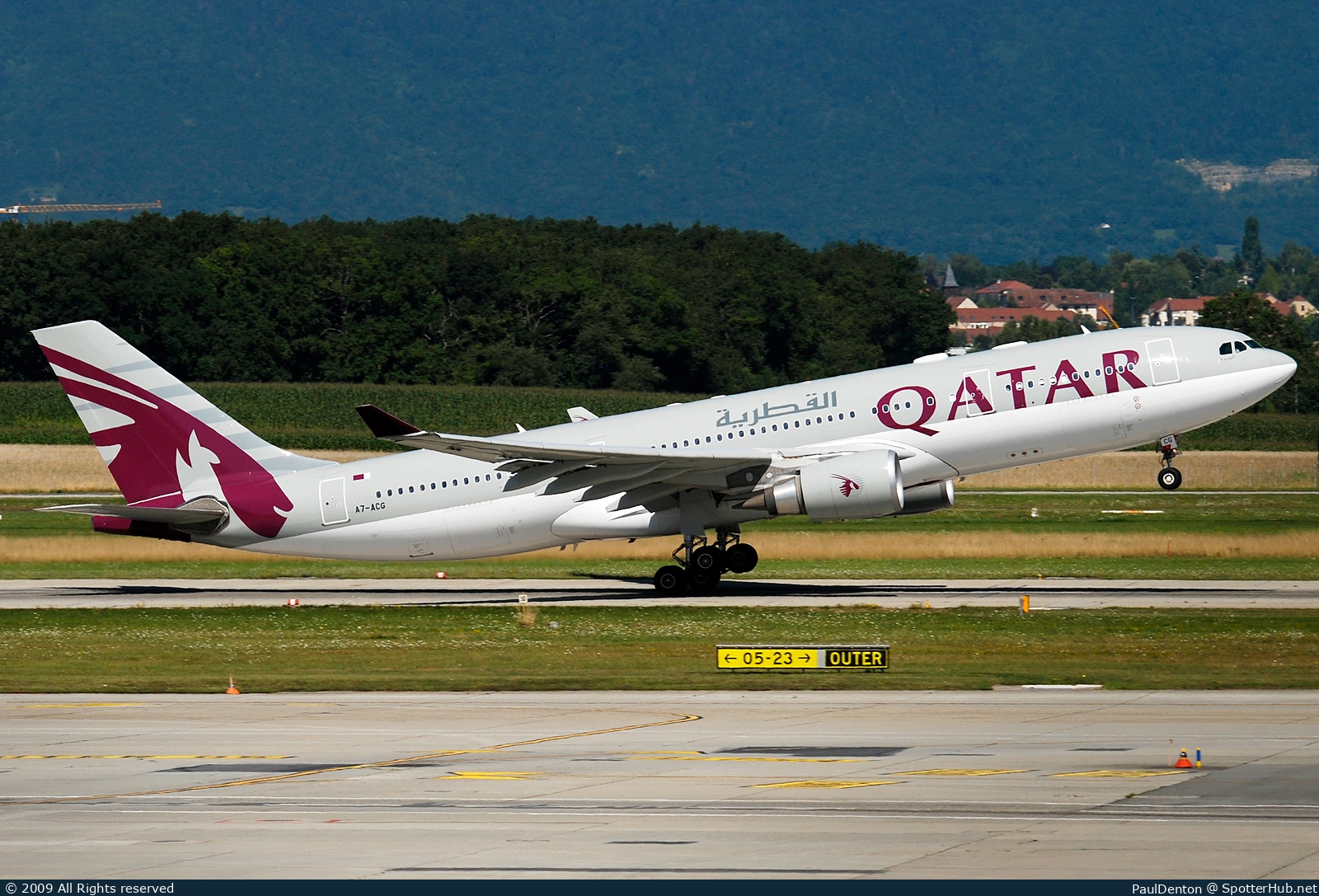 Photo of A7-ACG - Airbus A330-202 operated by Qatar Airways