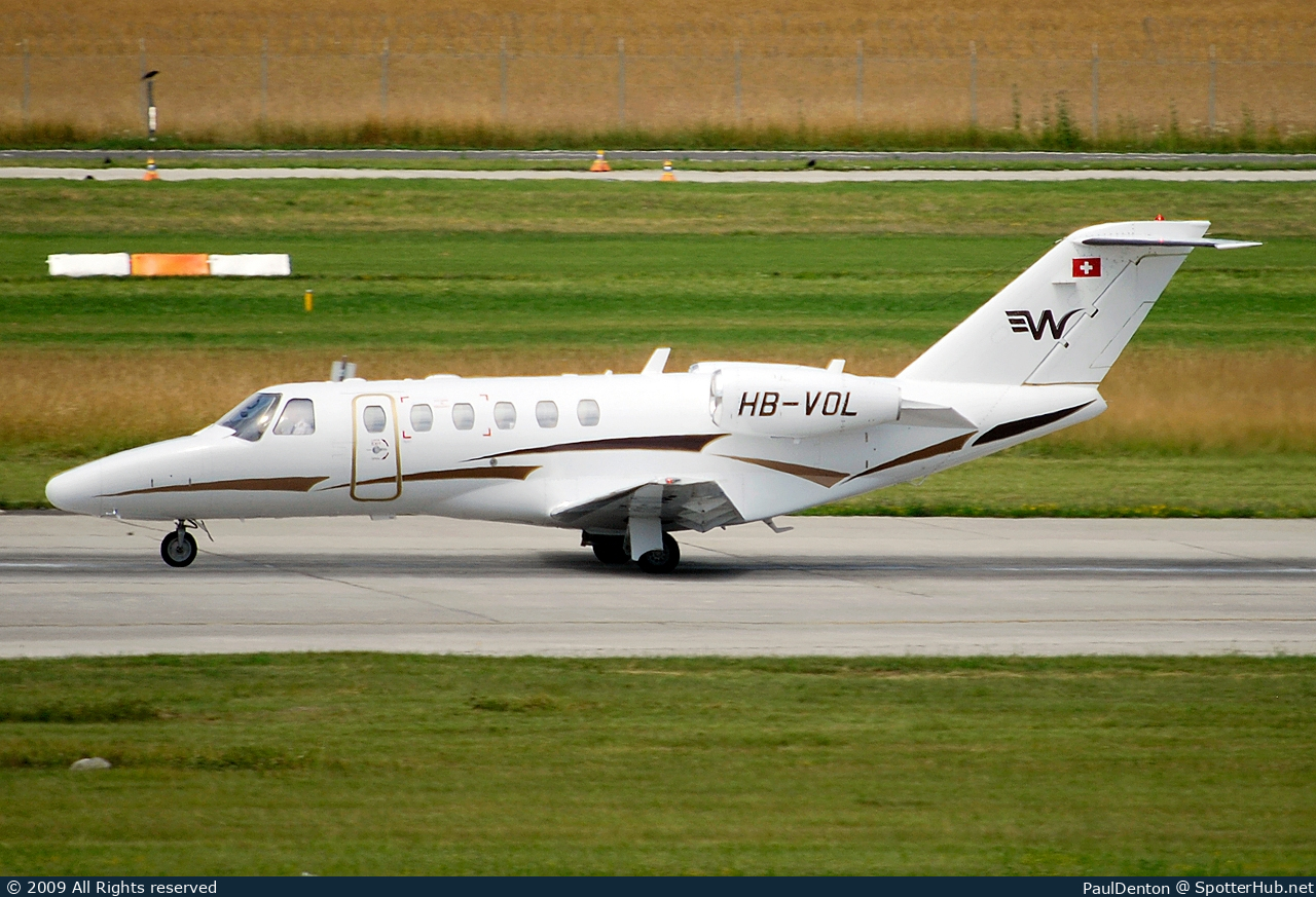 Photo of HB-VOL - Cessna 525A CitationJet CJ2+ operated by Speedwings Executive Jet