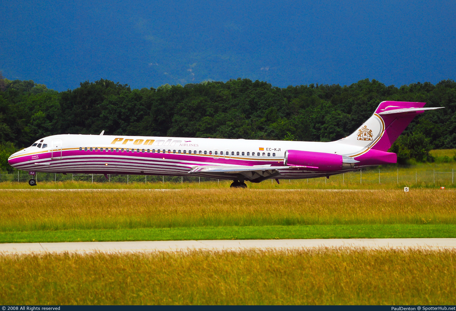 Photo of EC-KJI - McDonnell Douglas MD-87 operated by Pronair
