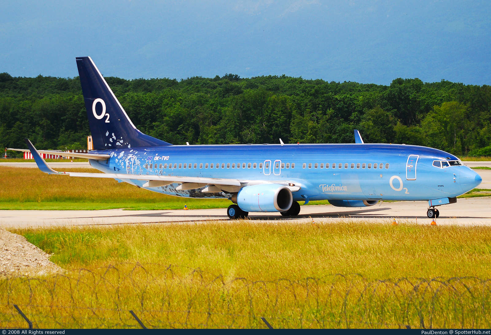 Photo of OK-TVC - Boeing 737-86Q operated by Travel Service