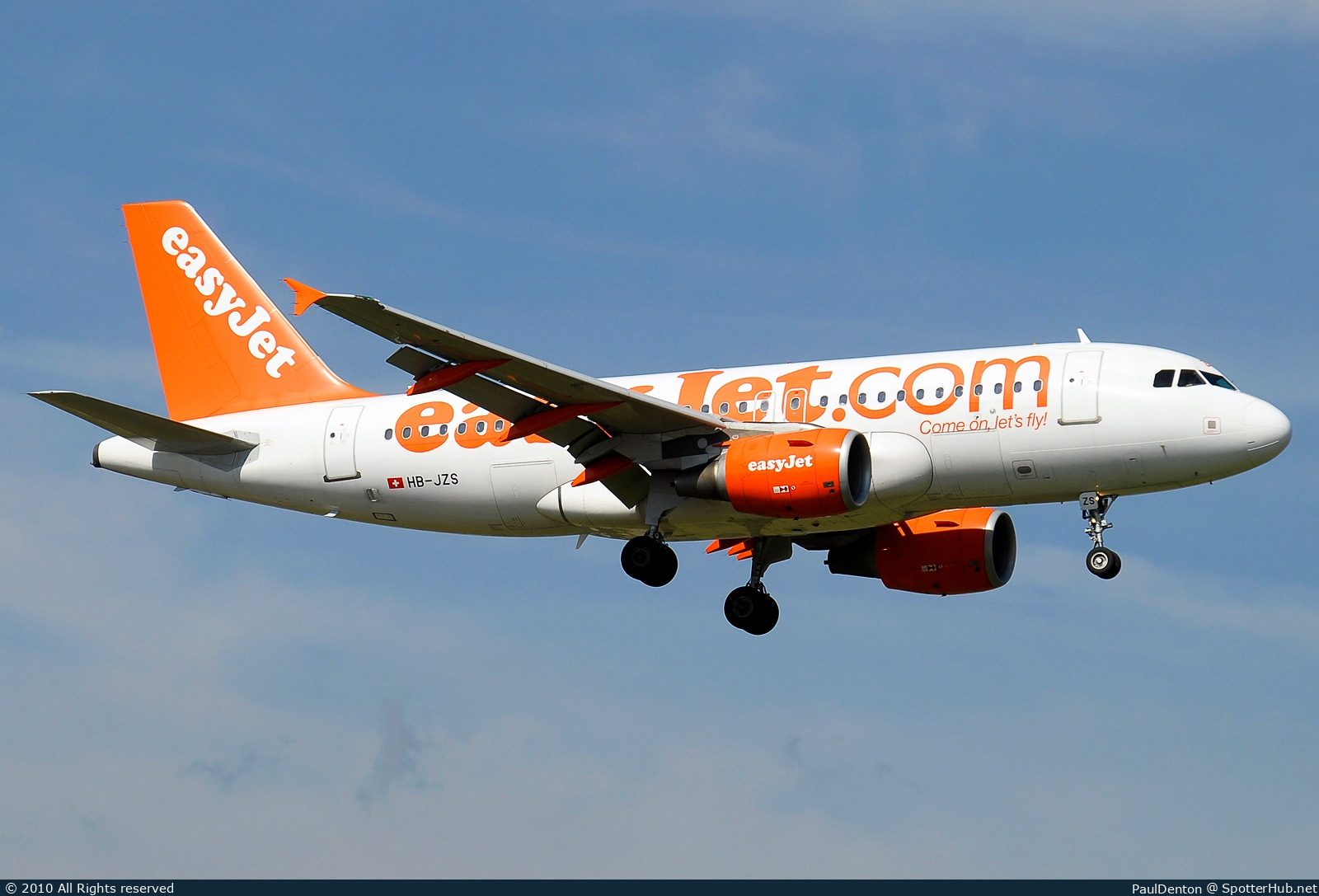 Photo of HB-JZS - Airbus A319-111 operated by easyJet Switzerland